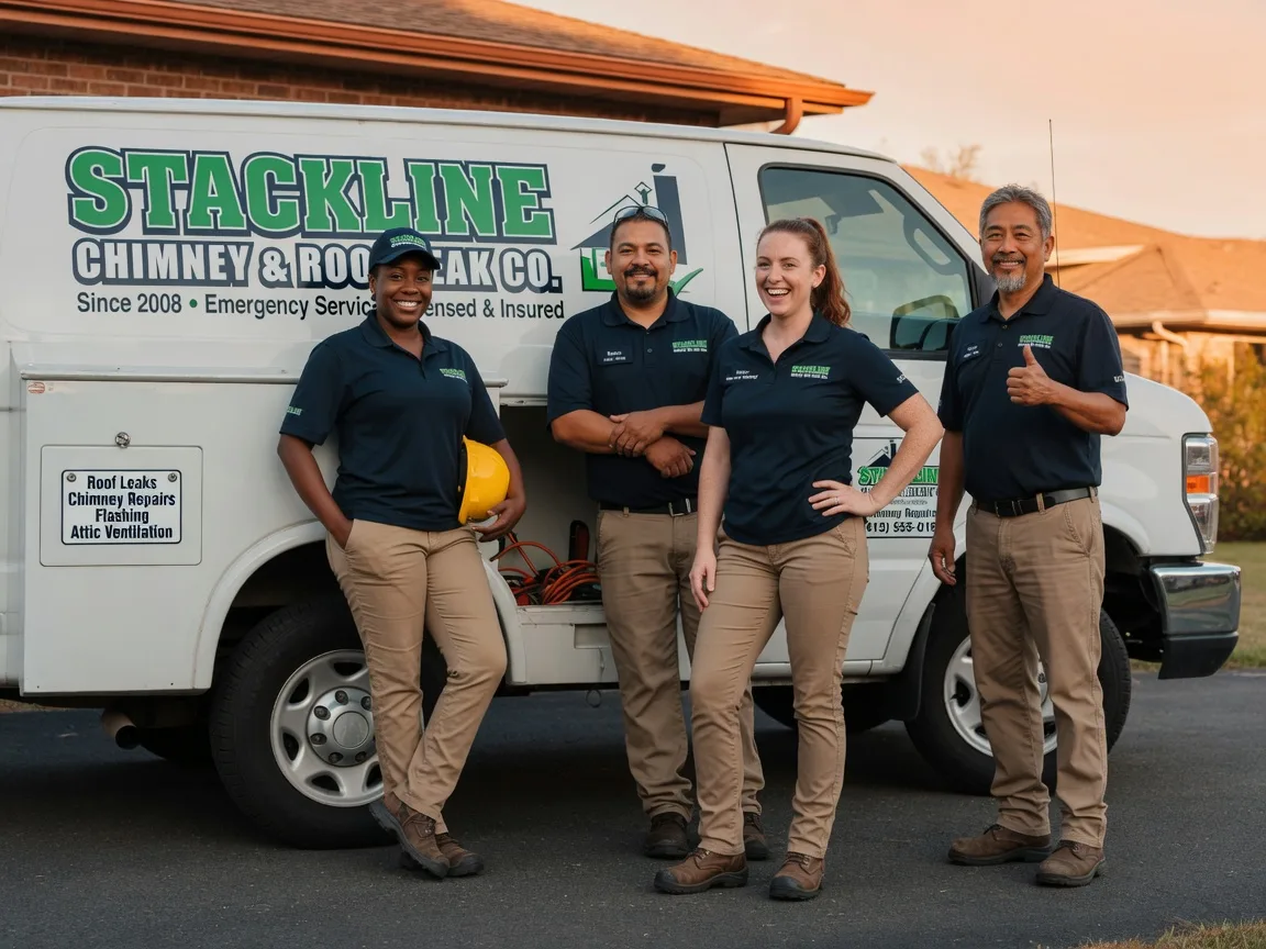 Chimney flashing repair company in Fairmount, GA